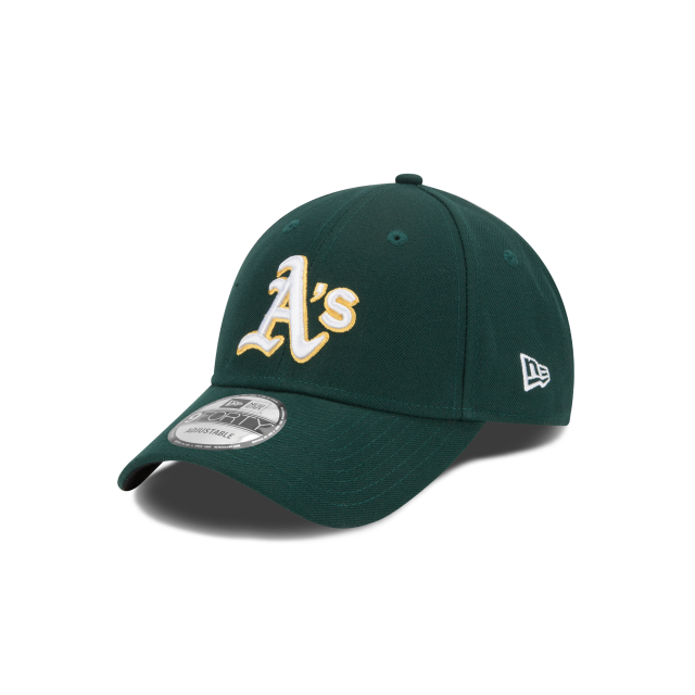 Oakland Athletics MLB New Era Men's Green 9Forty League Road Adjustable Hat