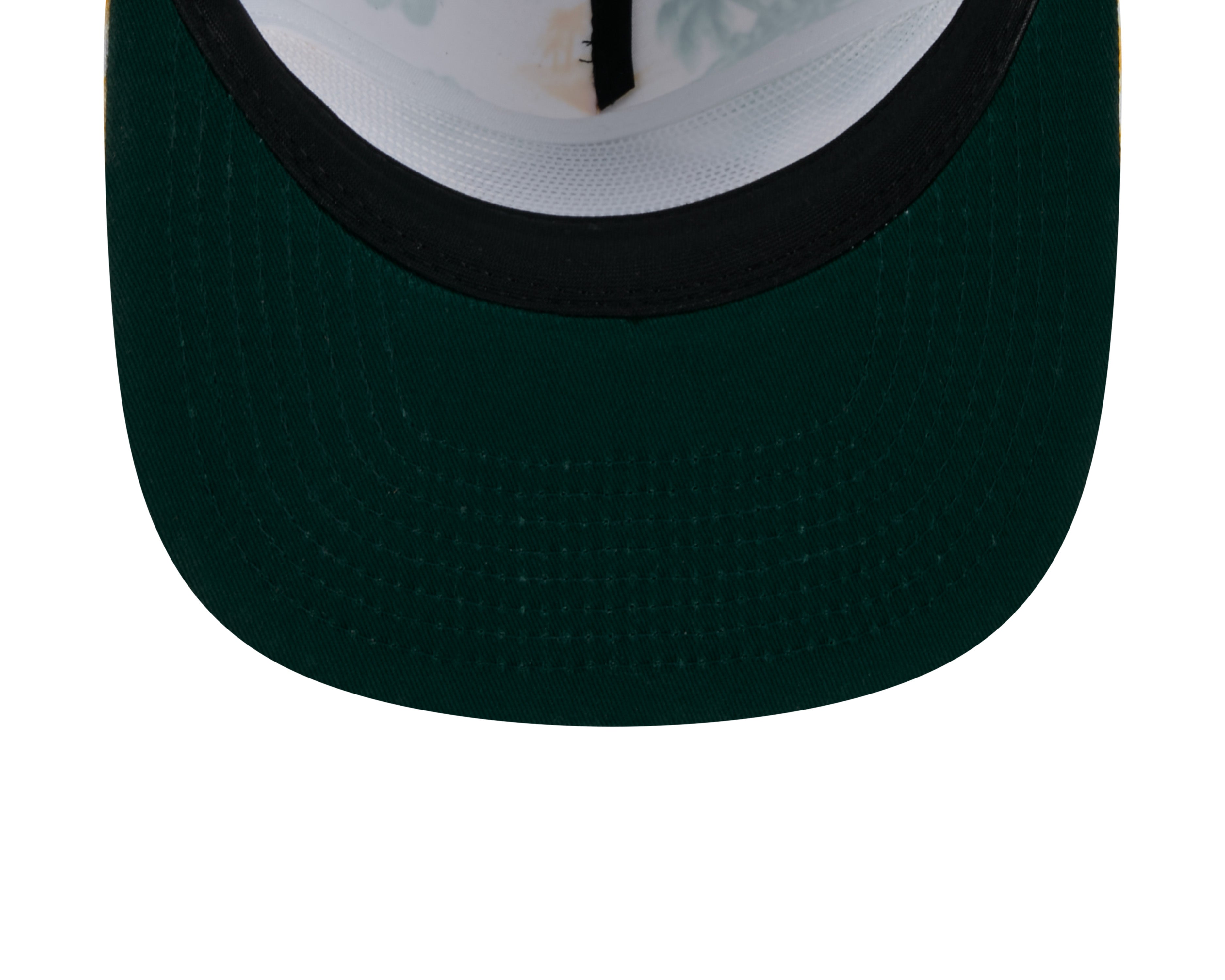 Oakland Athletics MLB New Era Men's White Cord Golfer Printed Snapback
