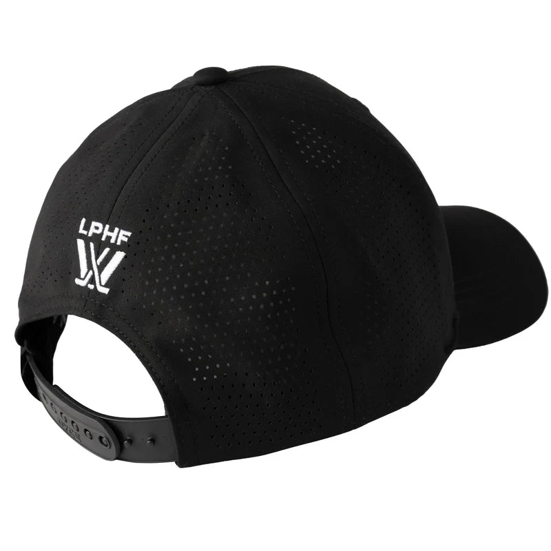 Montreal Victoire PWHL Bauer Unisex Black Performance Snapback  Hat