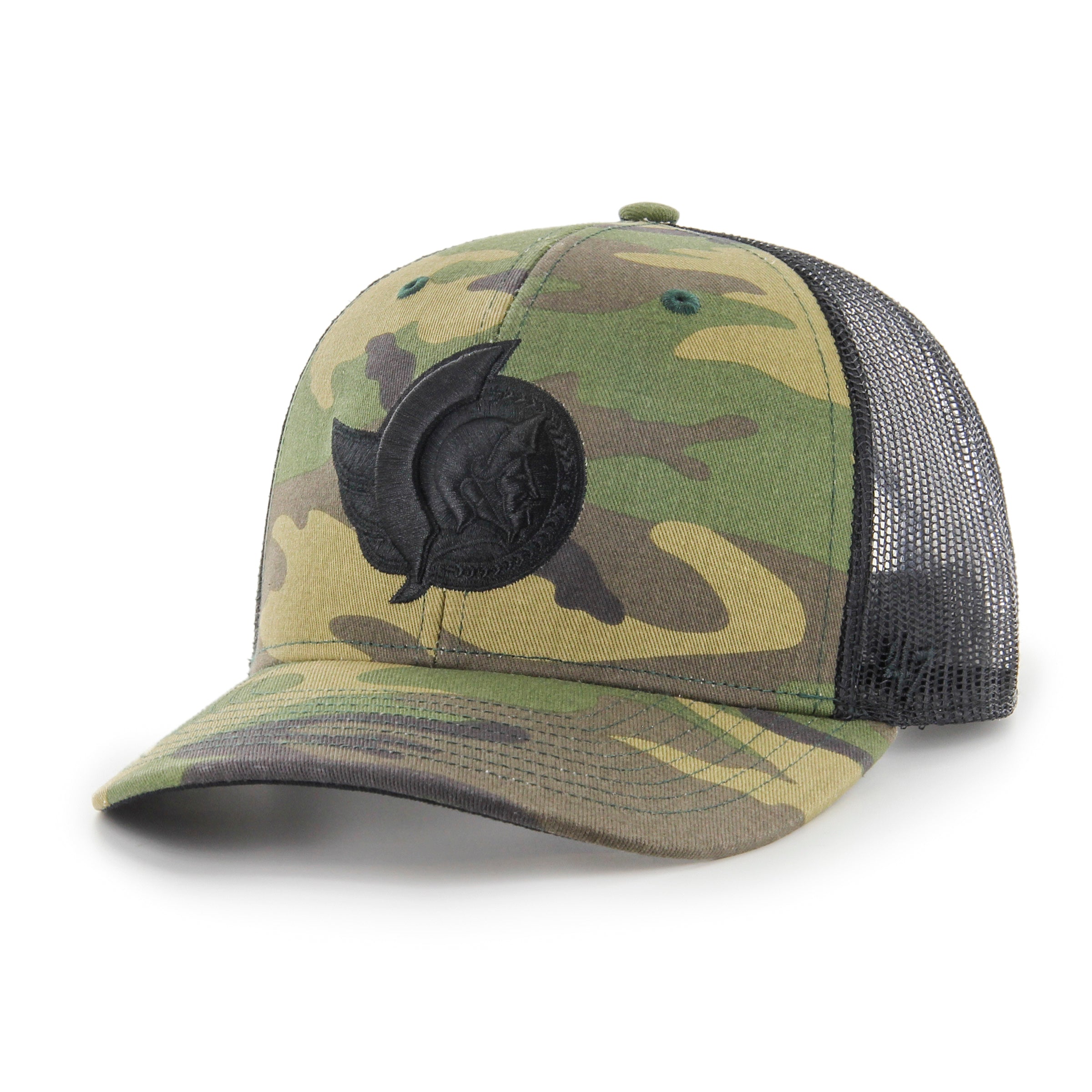 Ottawa Senators NHL 47 Brand Men's Camo Trucker Snapback