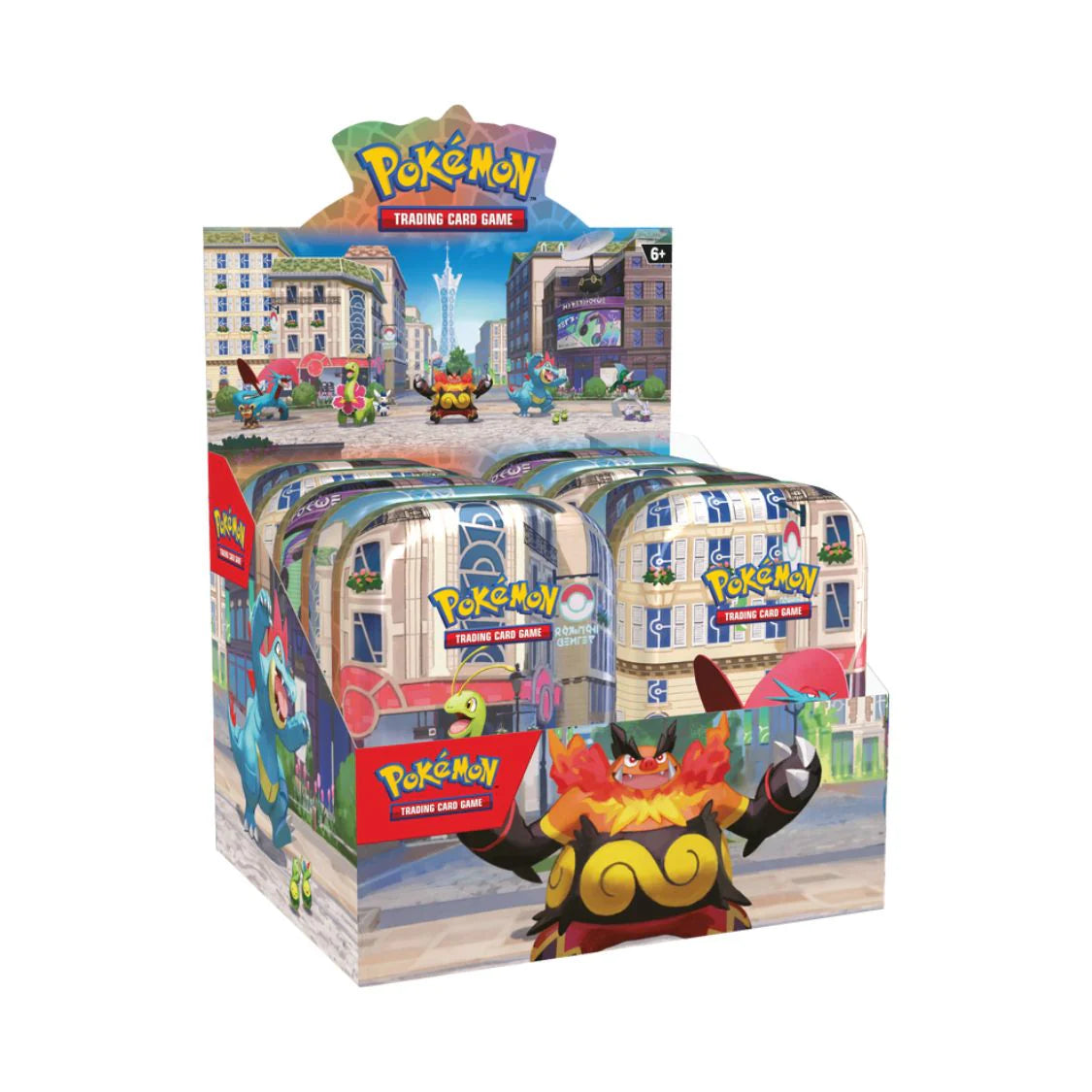 Pokémon TCG Lumiose City Mini Tin Display Qty 10