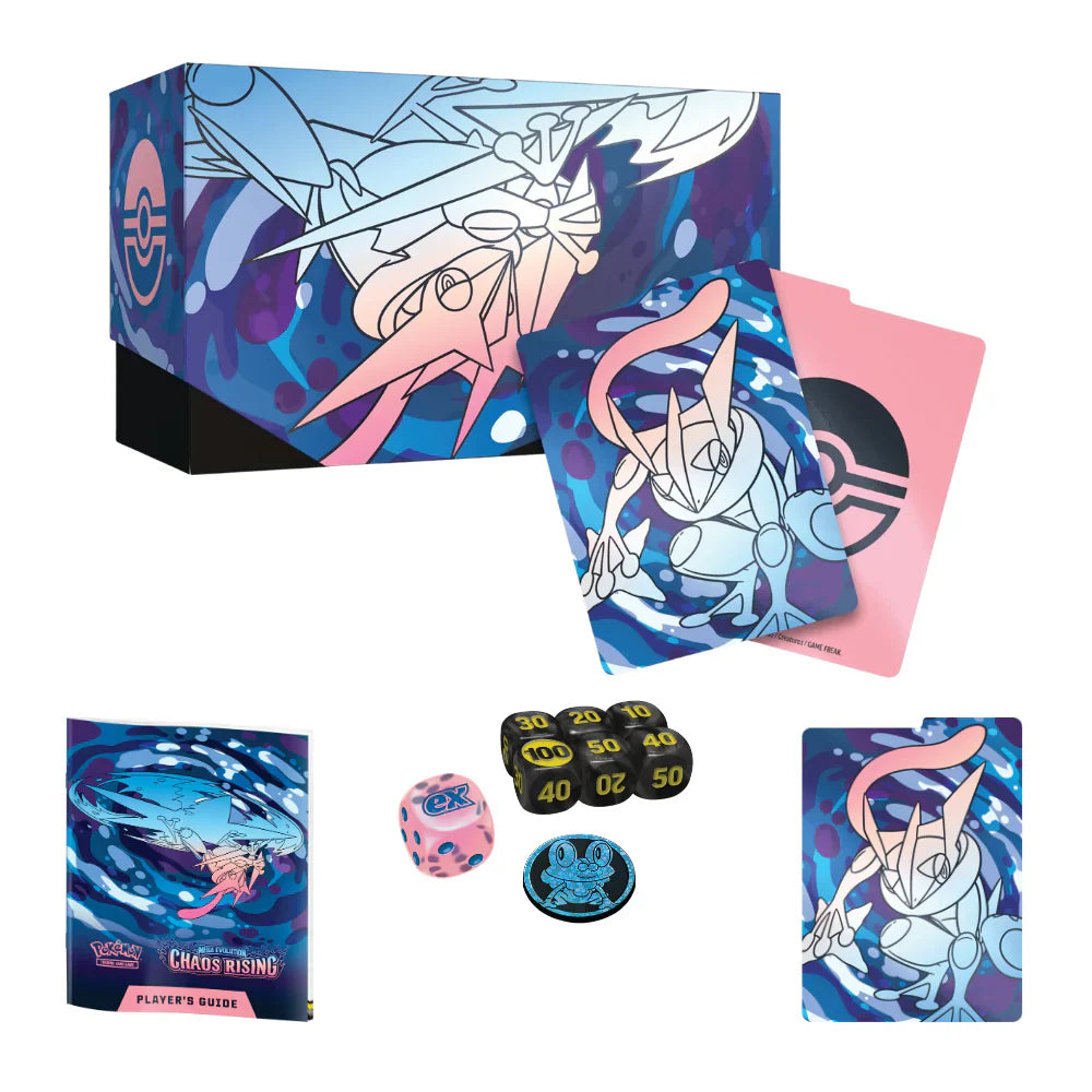Pokémon TCG Mega Evolution ME04 Chaos Rising Elite Trainer Box
