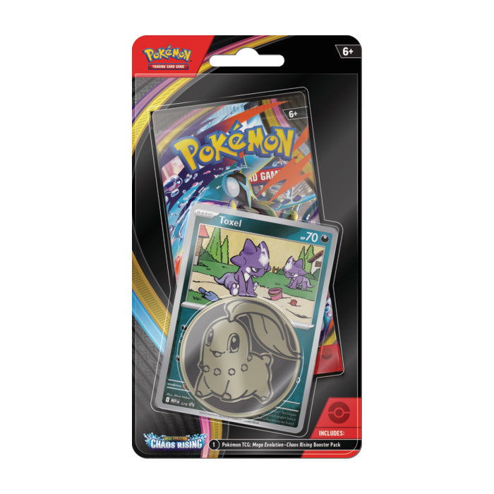 Pokémon TCG Mega Evolution ME04 Chaos Rising Checklane Blister Pack
