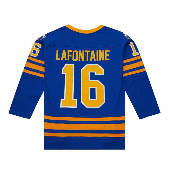 Pat Lafontaine Buffalo Sabres NHL Mitchell & Ness Men's Royal Blue 1992 Blue Line Authentic Jersey