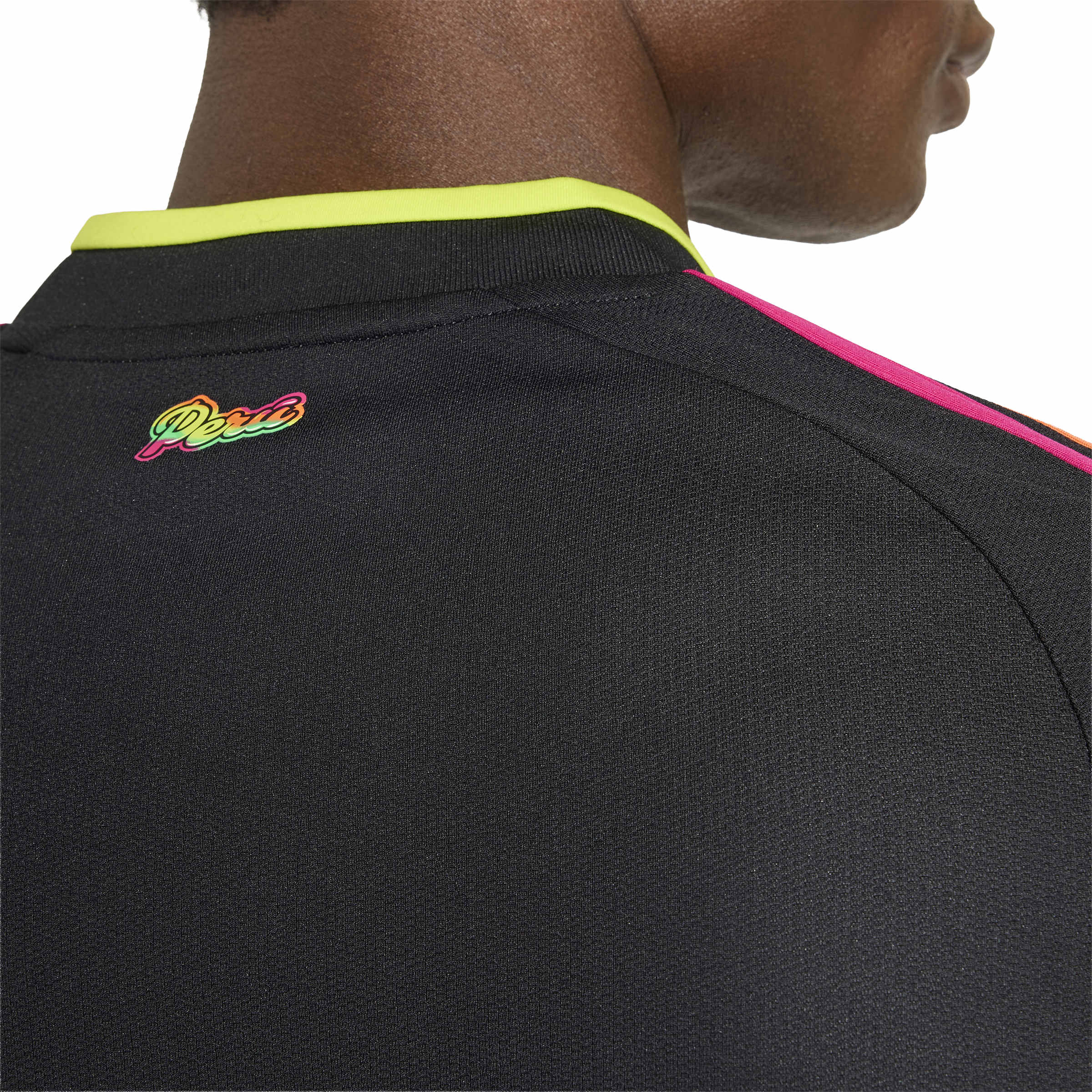 Peru National Team FIFA Adidas Men's Black 2026 Replica Away Jersey