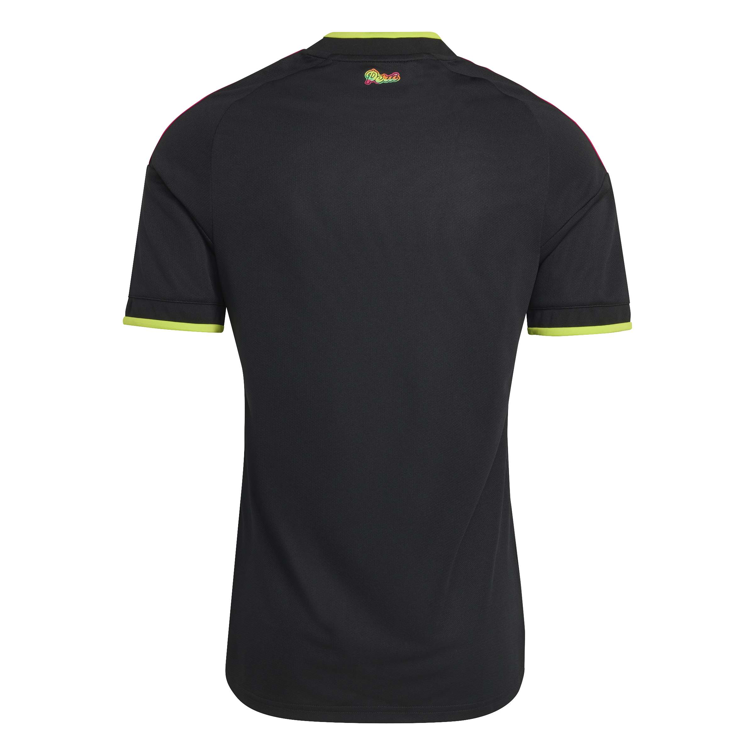 Peru National Team FIFA Adidas Men's Black 2026 Replica Away Jersey