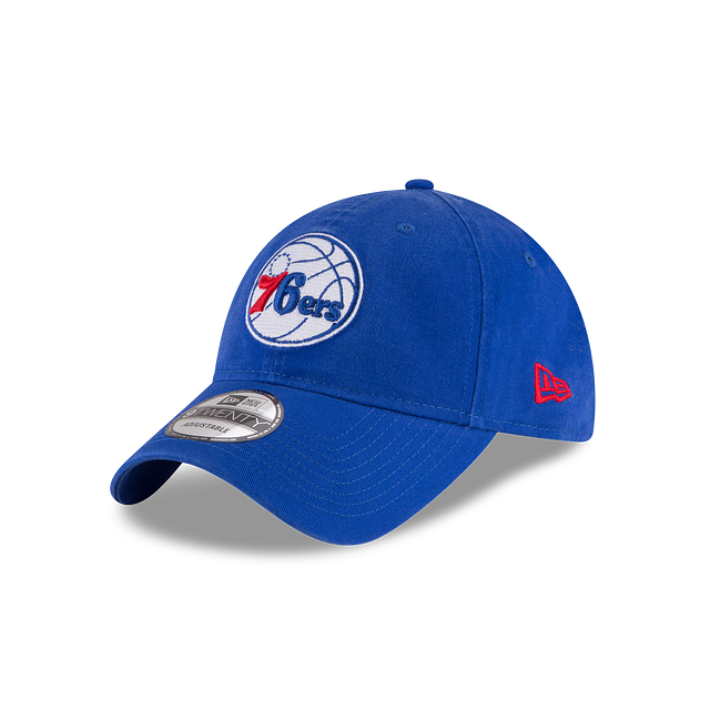 Philadelphia 76ers NBA New Era Men's Royal 9Twenty Core Classic Adjustable Hat