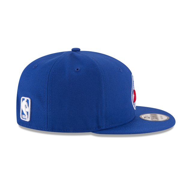 Philadelphie 76ers NBA New Era pour hommes bleu royal 9Fifty Basic Snapback