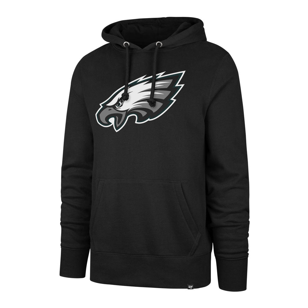 Philadelphia Eagles NFL 47 Brand Men's Black Imprint Headline Pullover Hoodie