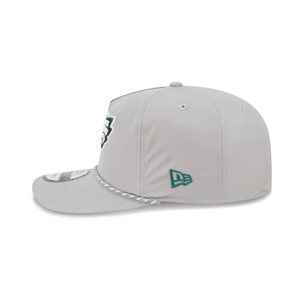 Casquette snapback grise à cordon 19Twenty pour homme, Philadelphia Eagles NFL New Era