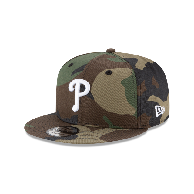 Casquette Snapback 9Fifty Camo Basic New Era des Phillies de Philadelphie MLB pour hommes