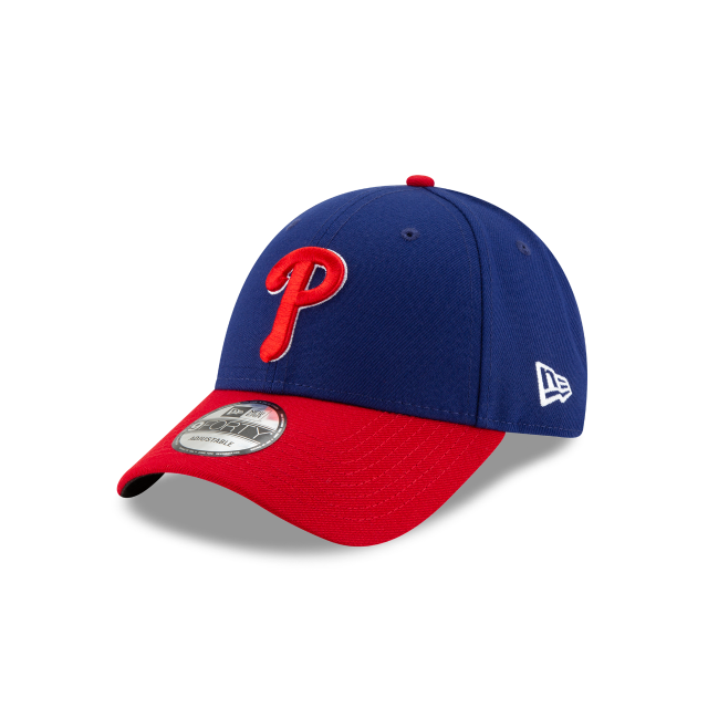 Casquette réglable alternative bleu rouge 9Forty League MLB New Era pour hommes des Phillies de Philadelphie