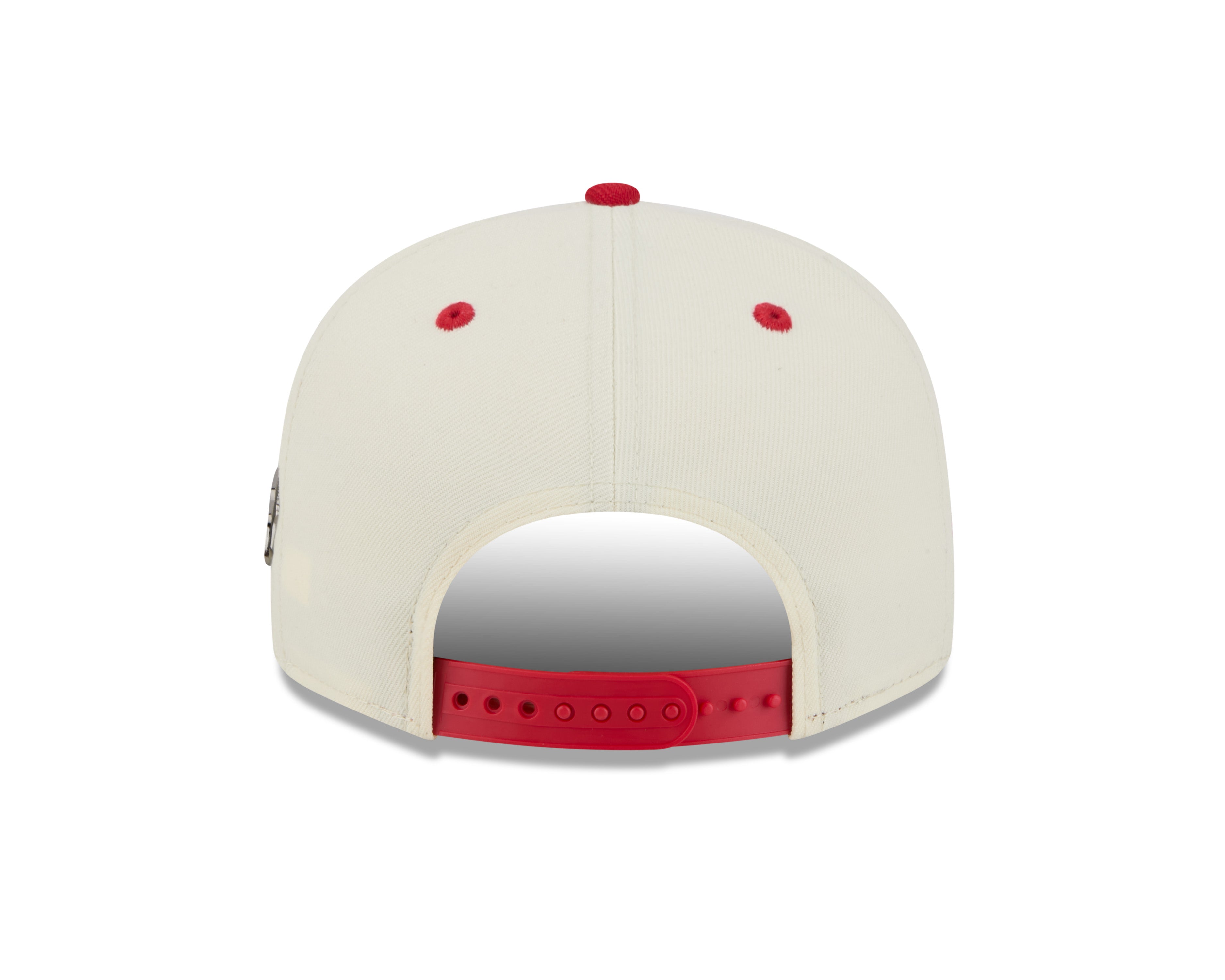 Philadelphia Phillies MLB New Era Men's Cream/Red 9Fifty Mascot Pin Snapback
