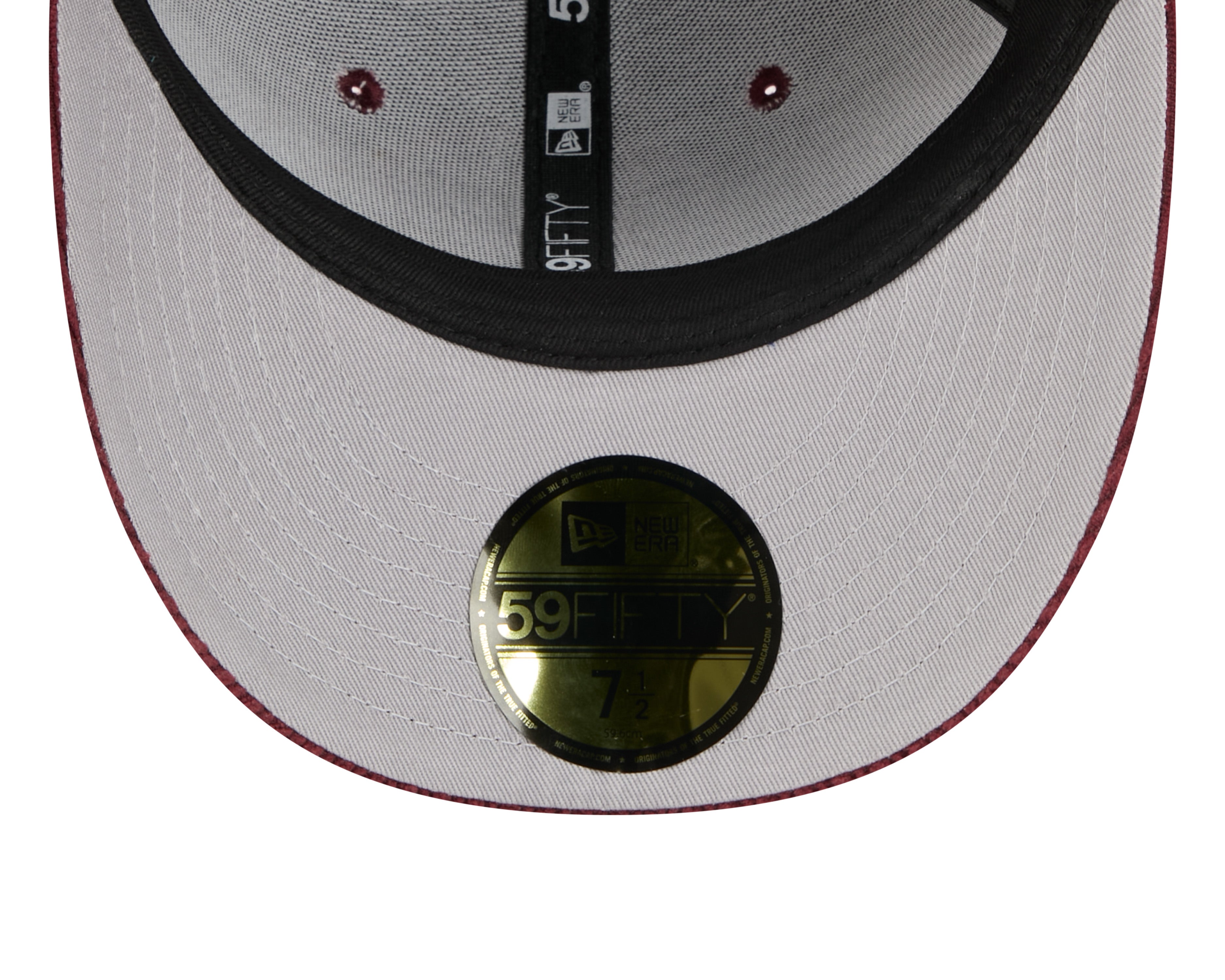 Philadelphia Phillies MLB New Era Men's Maroon 59Fifty Cooperstown Chenille Pop Fitted Hat