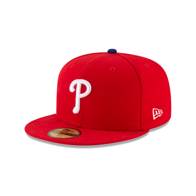Philadelphia Phillies MLB New Era Men's Red 59Fifty Authentic Collection On Field Fitted Hat