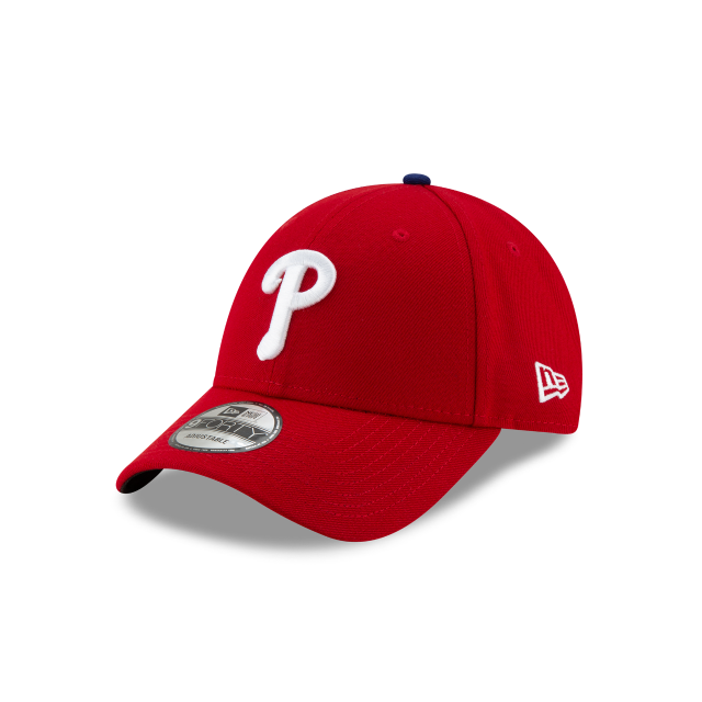 Casquette réglable rouge 9Forty League des Phillies de Philadelphie MLB New Era pour hommes