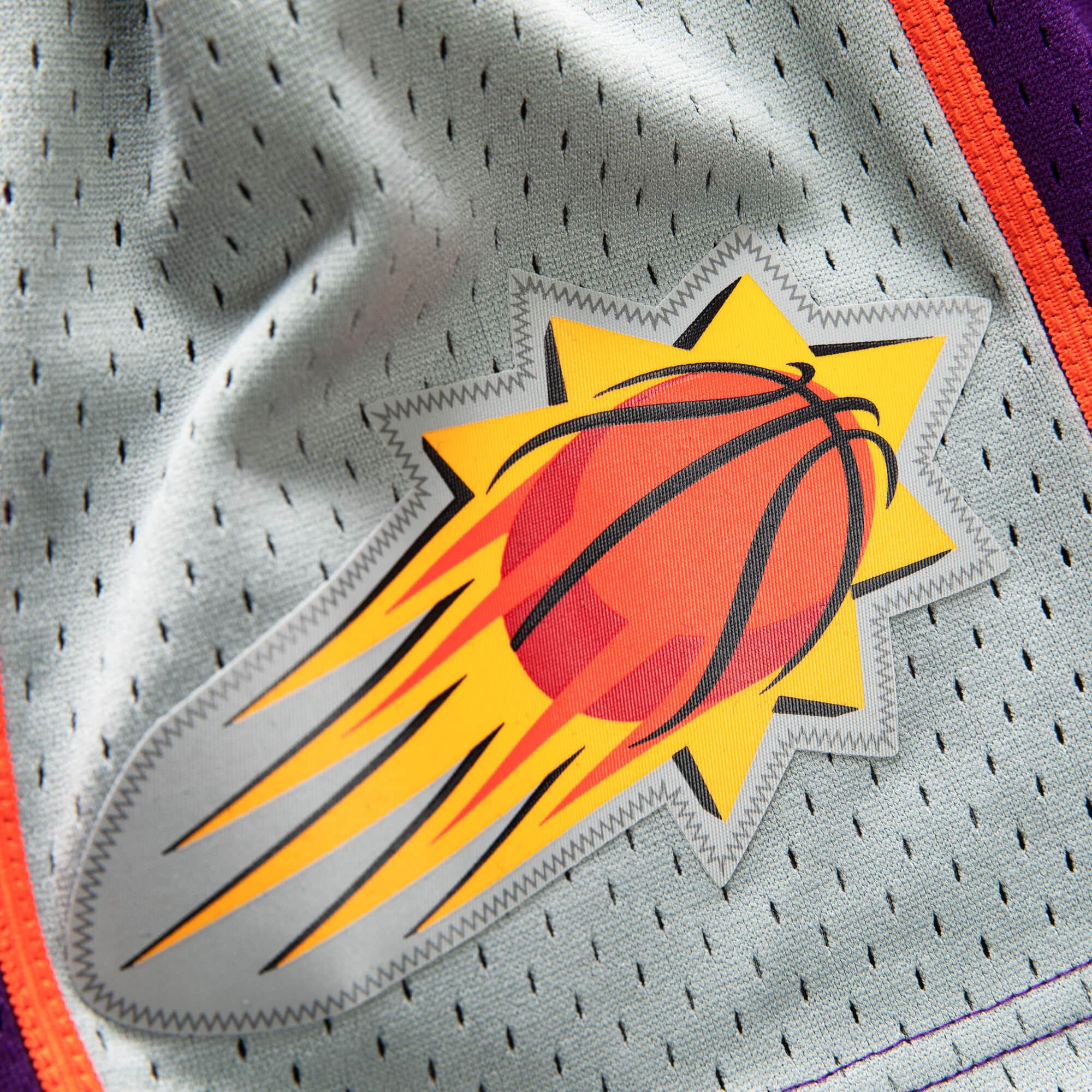 Phoenix Suns NBA Mitchell & Ness Short Swingman violet 2001-02 Hardwood Classics pour hommes