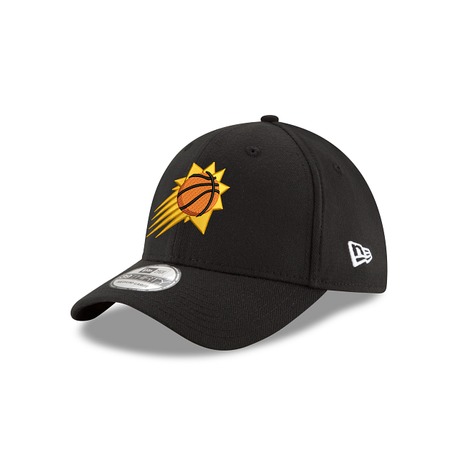 Phoenix Suns NBA New Era Men's Black 39Thirty Team Classic Stretch Fit Hat