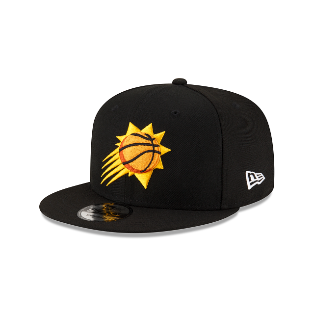 Casquette Snapback 9Fifty Basic noire pour homme des Phoenix Suns NBA New Era