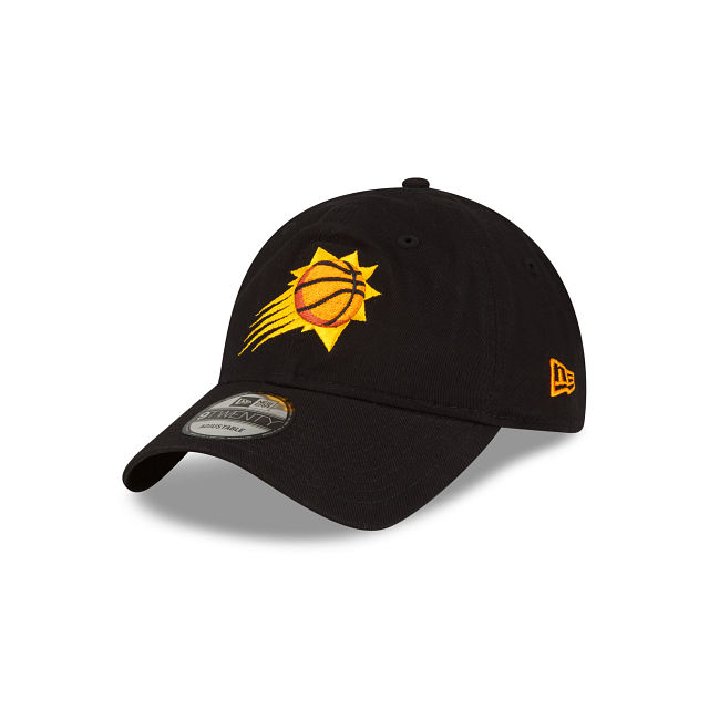 Phoenix Suns NBA New Era Men's Black 9Twenty Core Classic Adjustable Hat