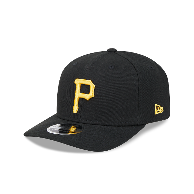 Casquette Snapback 9Seventy noire pour homme des Pirates de Pittsburgh MLB New Era aux couleurs de l'équipe