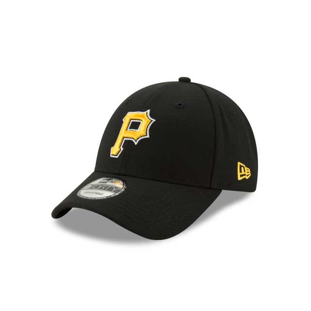 Pittsburgh Pirates Sox MLB New Era Casquette réglable noire 9Forty League pour hommes