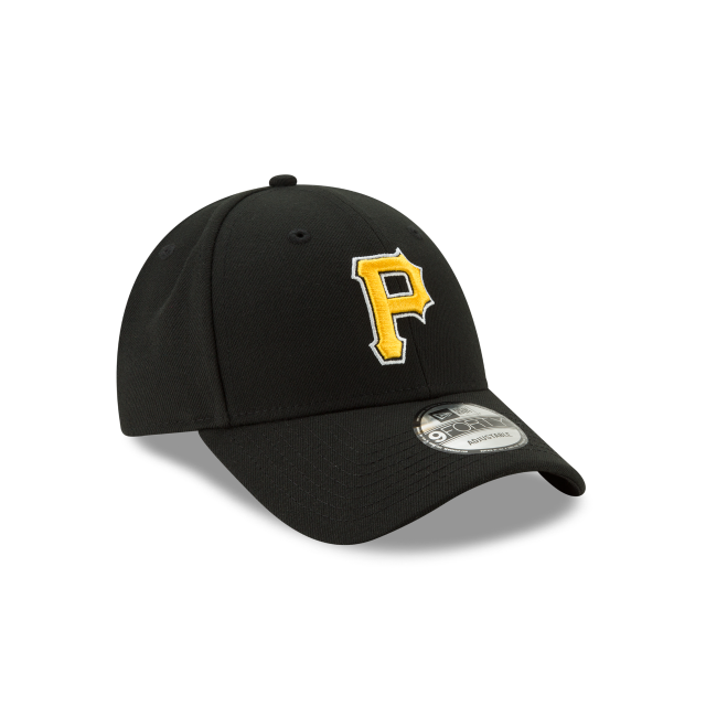 Pittsburgh Pirates Sox MLB New Era Casquette réglable noire 9Forty League pour hommes