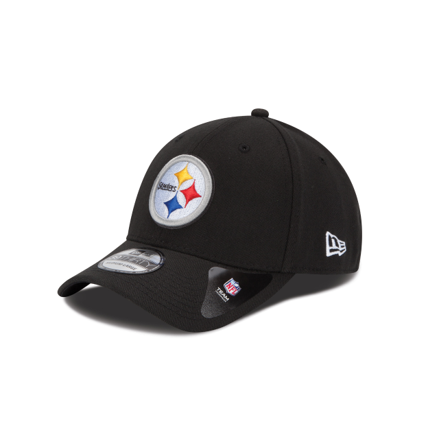 Pittsburgh Steelers NFL New Era Casquette noire 39Thirty Team Classic Stretch Fit pour hommes