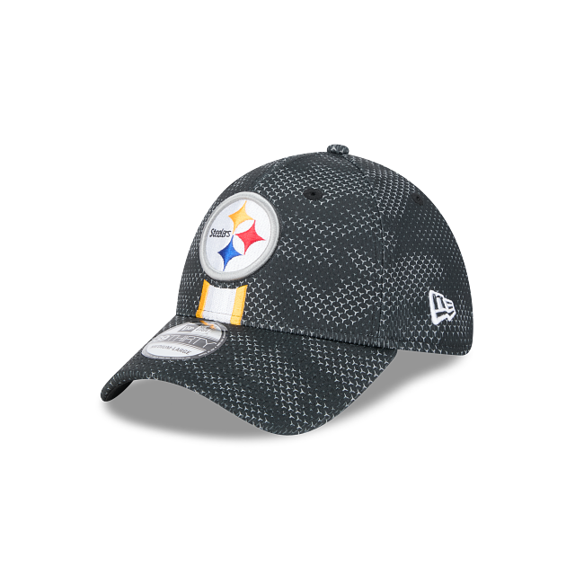 Pittsburgh Steelers NFL New Era Men's Black 39Thirty 2024 Sideline Stretch Fit Hat