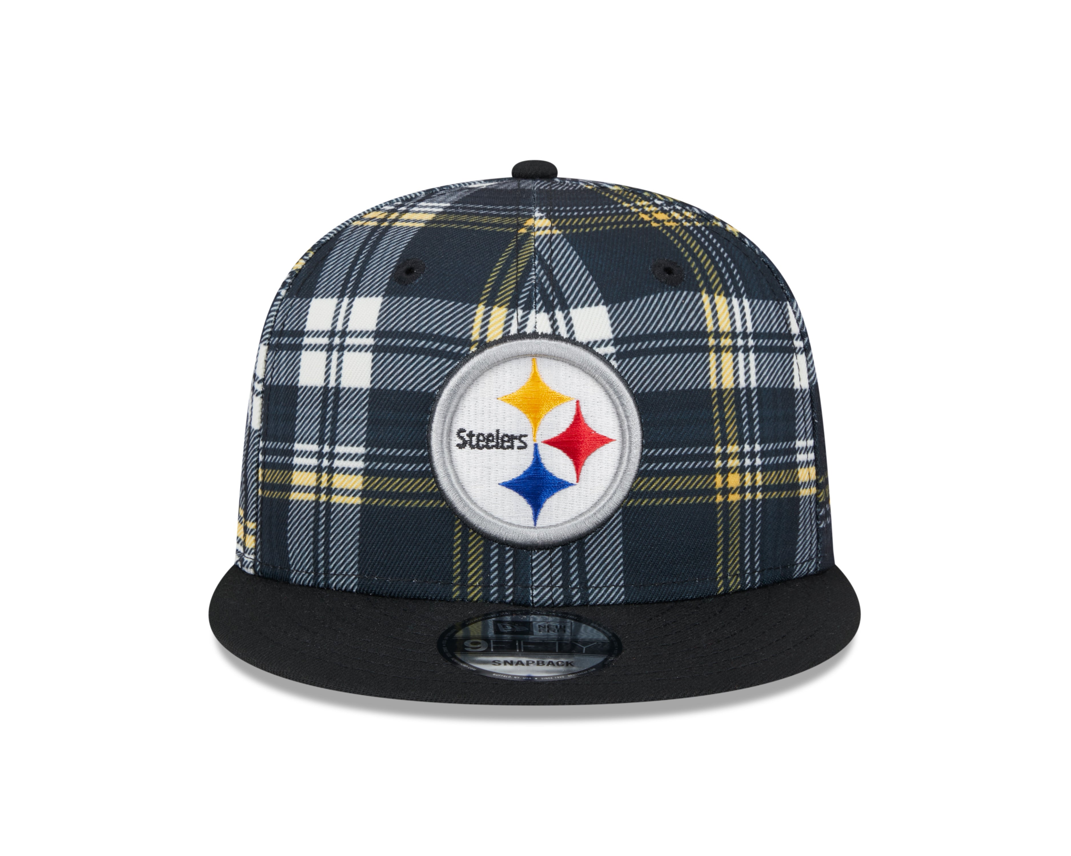 Pittsburgh Steelers NFL New Era Men's Black 9Fifty Sideline Snapback