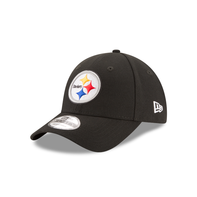 Pittsburgh Steelers NFL New Era Men's Black 9Forty The League Adjustable Hat