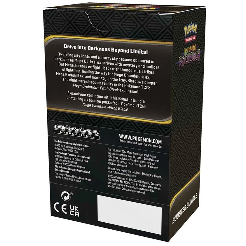 Pokémon TCG Mega Evolution Pitch Black Booster Bundle