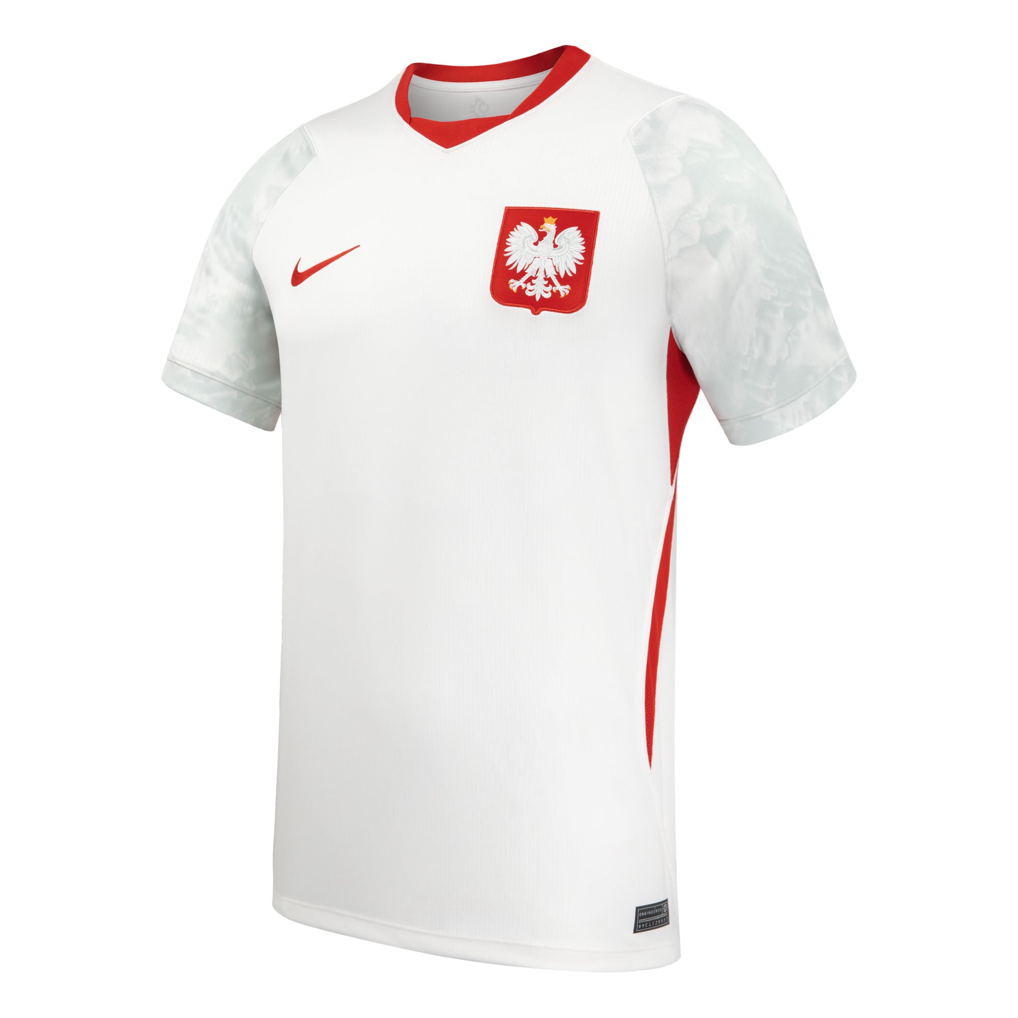 Poland National Team FIFA Nike Men's White 2026 Home Stadium Replica Jersey