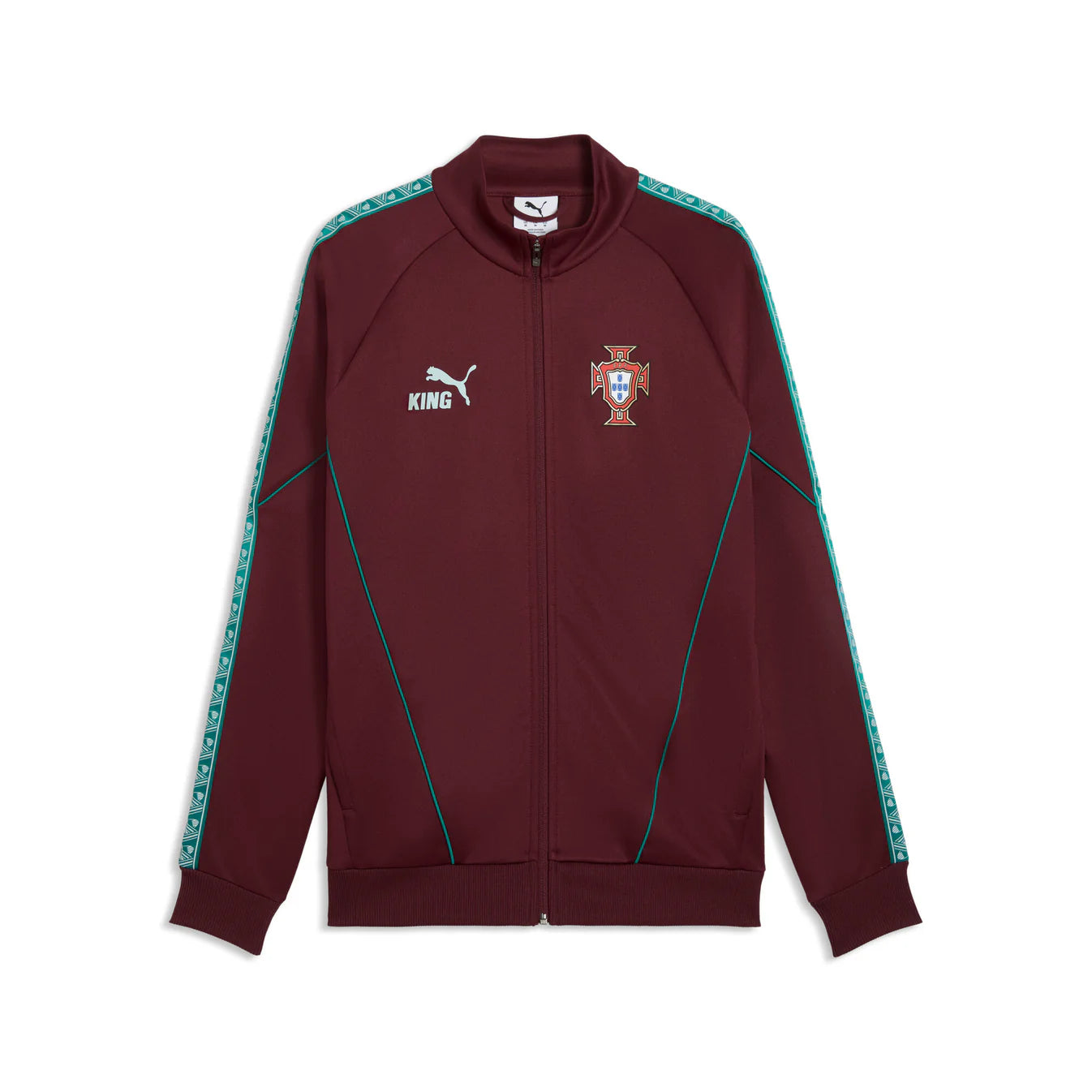 Veste d'hymne homme Puma FIFA Portugal couleur bordeaux 2026 King