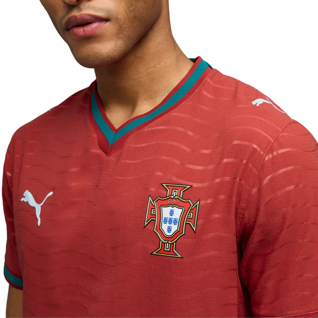 Portugal National Team FIFA Puma Men's Red 2026/27 Home Authentic Jersey