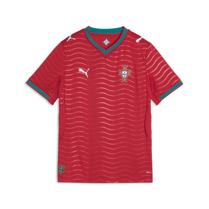 Portugal National Team FIFA Puma Youth Red 2026/27 Home Replica Jersey