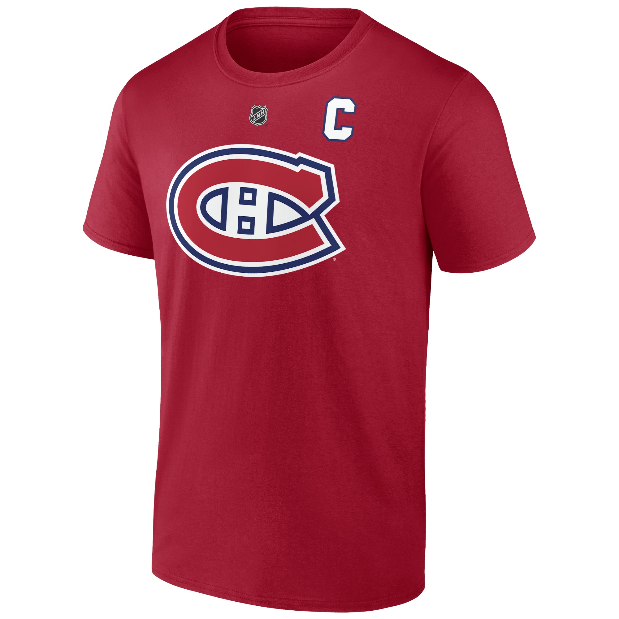 Nick Suzuki Montreal Canadiens NHL Fanatics Branded Men's Red Authentic T Shirt