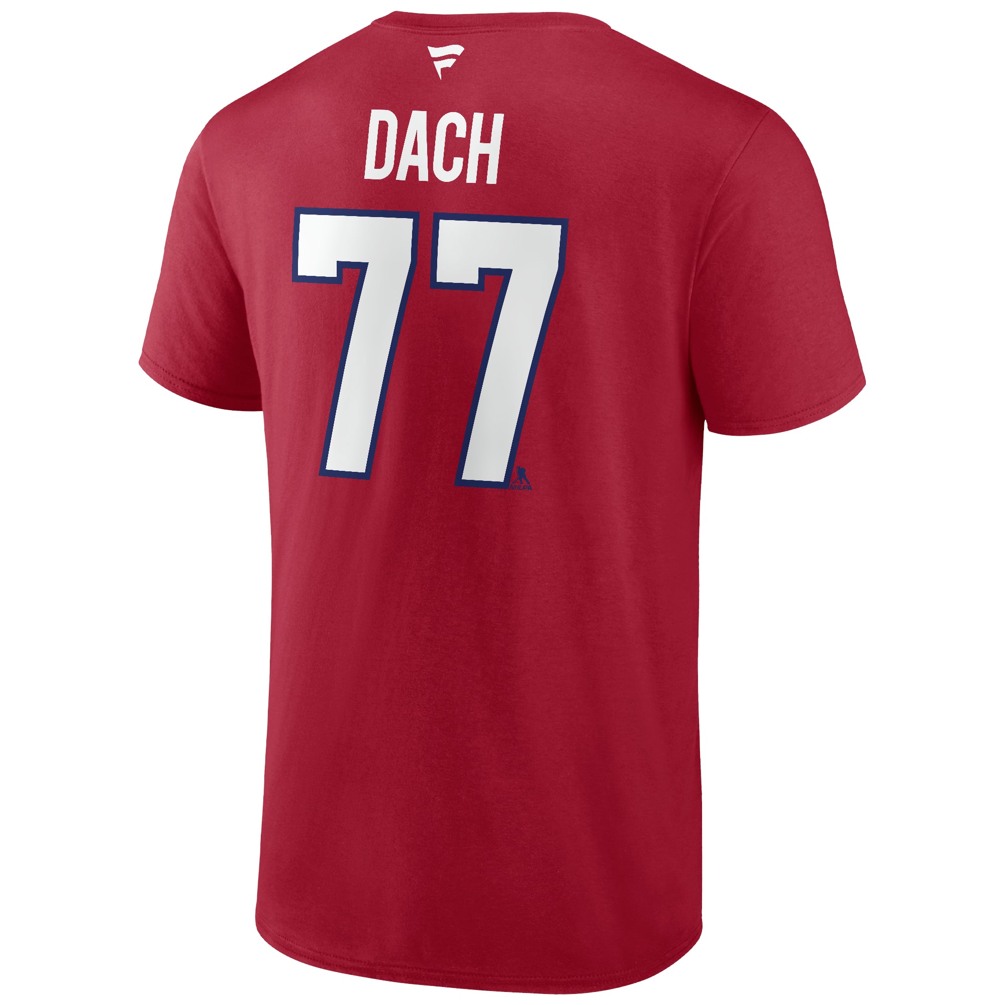 Kirby Dach Canadiens de Montréal NHL Fanatics Branded T-shirt authentique rouge pour homme