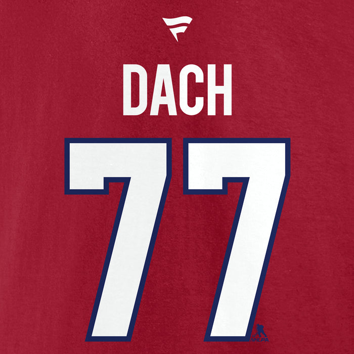 Kirby Dach Montreal Canadiens NHL Fanatics Branded Men's Red Authentic T Shirt