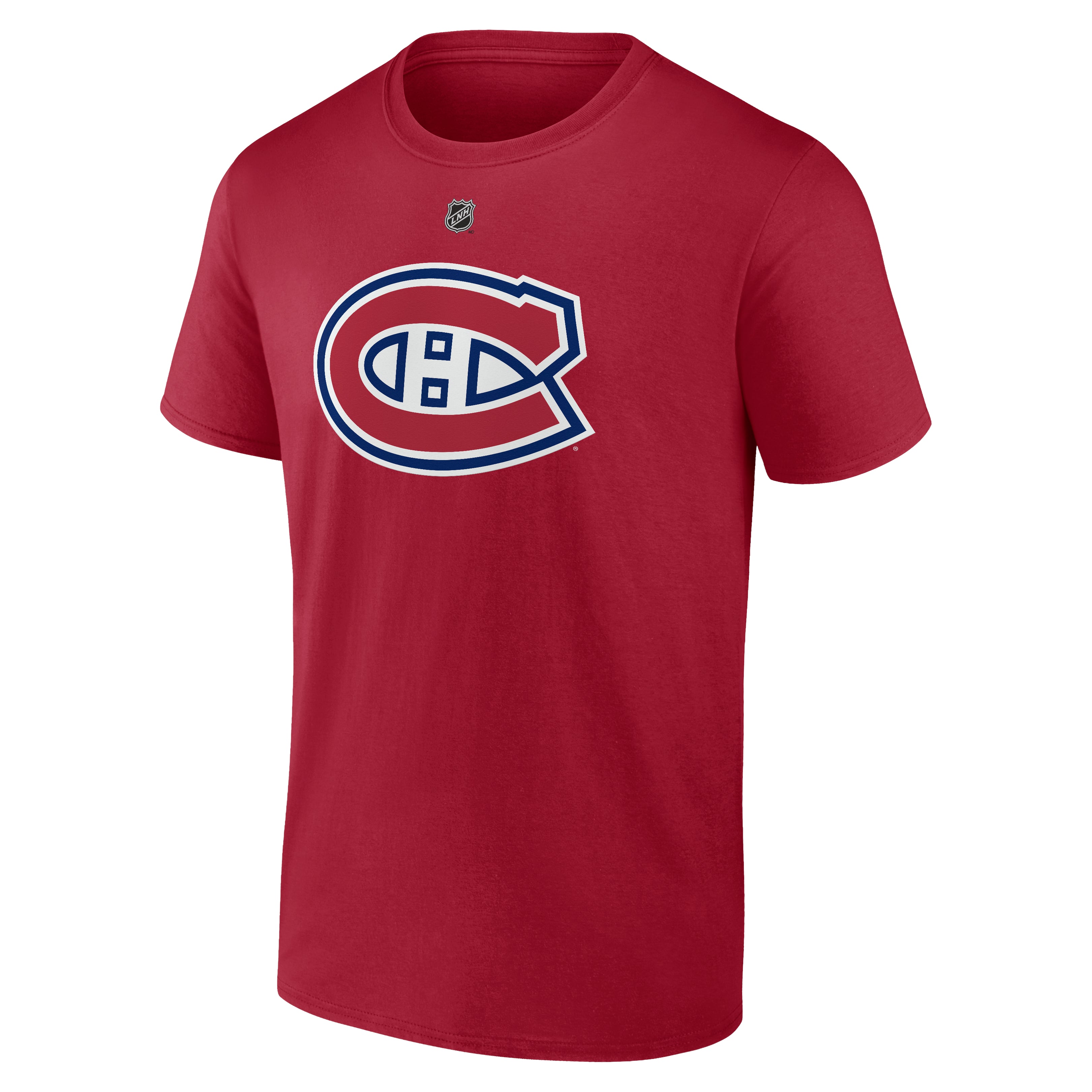 Alex Newhook Canadiens de Montréal NHL Fanatics Branded T-shirt authentique rouge pour homme