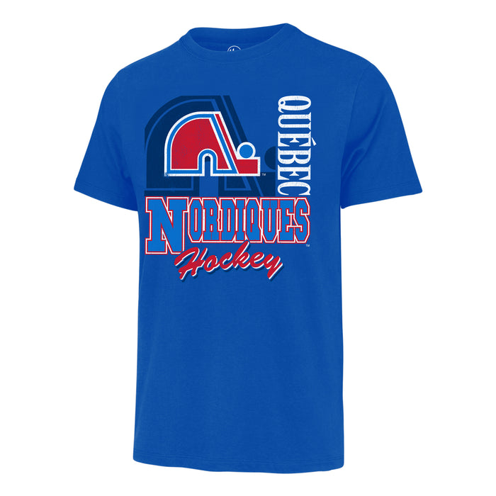 Quebec Nordiques NHL 47 Brand Men's Royal Stadium T-Shirt
