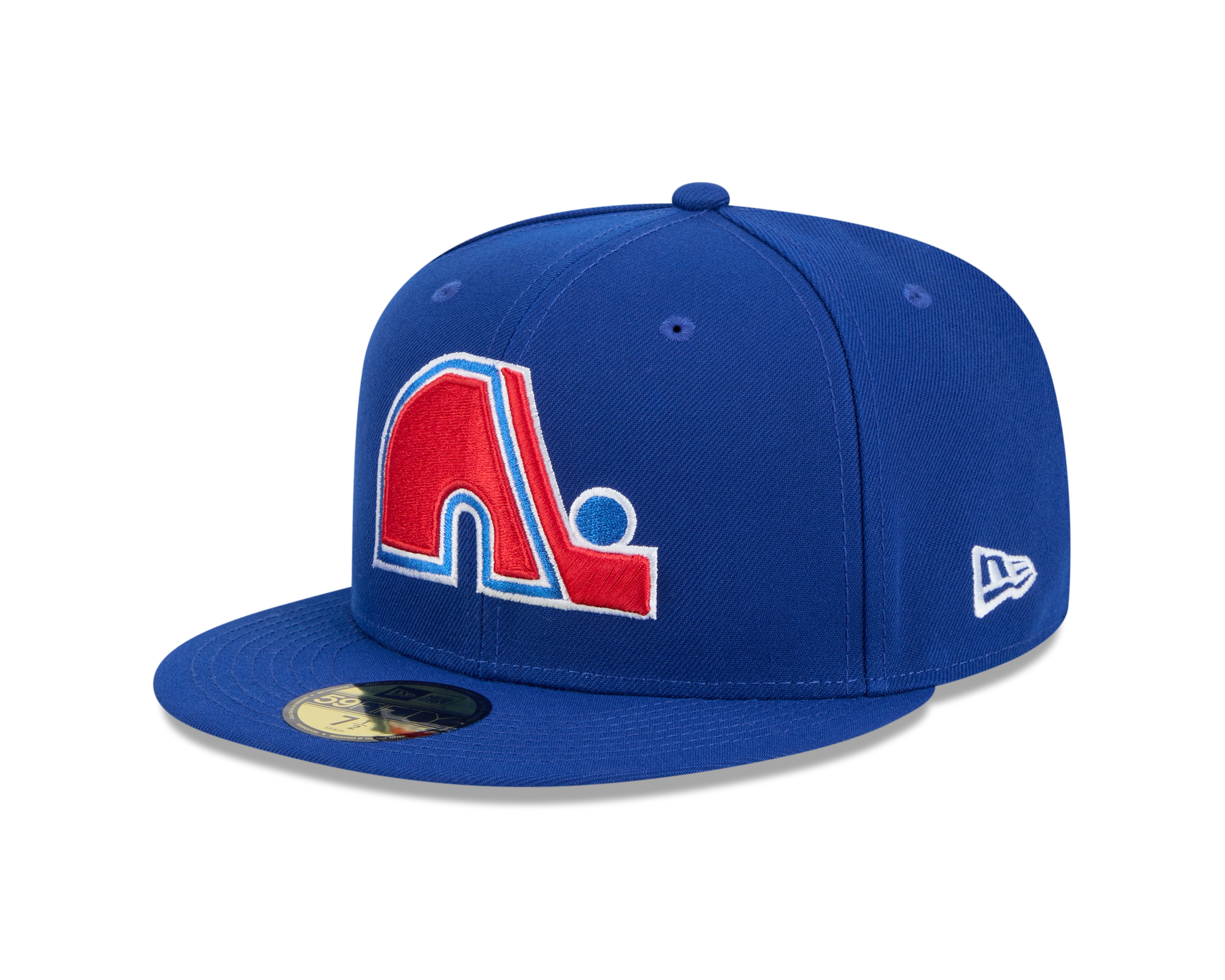 Quebec Nordiques NHL New Era Men's Royal Blue 59Fifty Core Fitted Hat