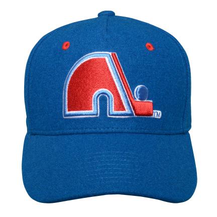 Quebec Nordiques NHL Outerstuff Youth Royal Blue Reissue Precurve Snapback