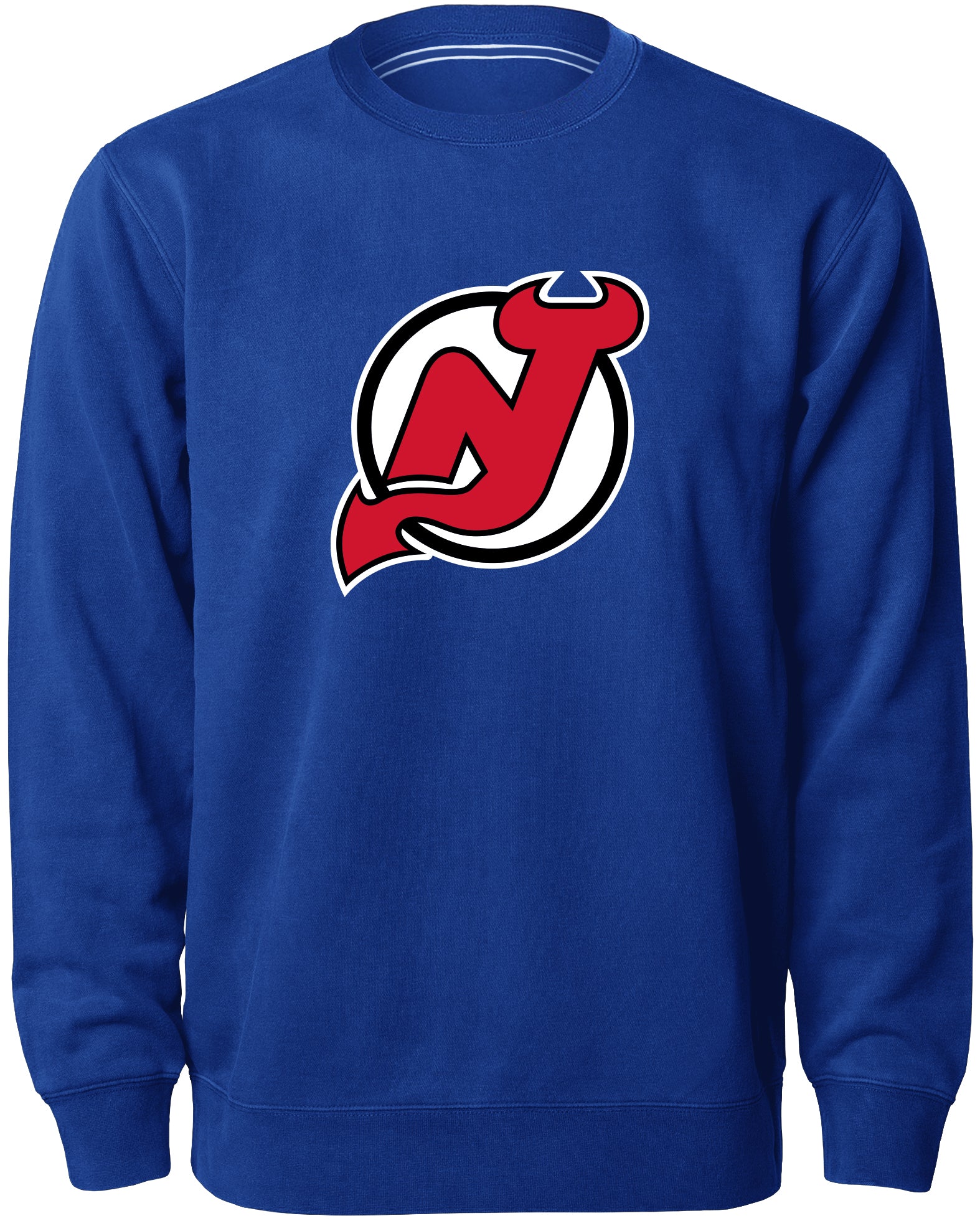 New Jersey Devils NHL Bulletin Chandail à logo Express en sergé royal pour hommes