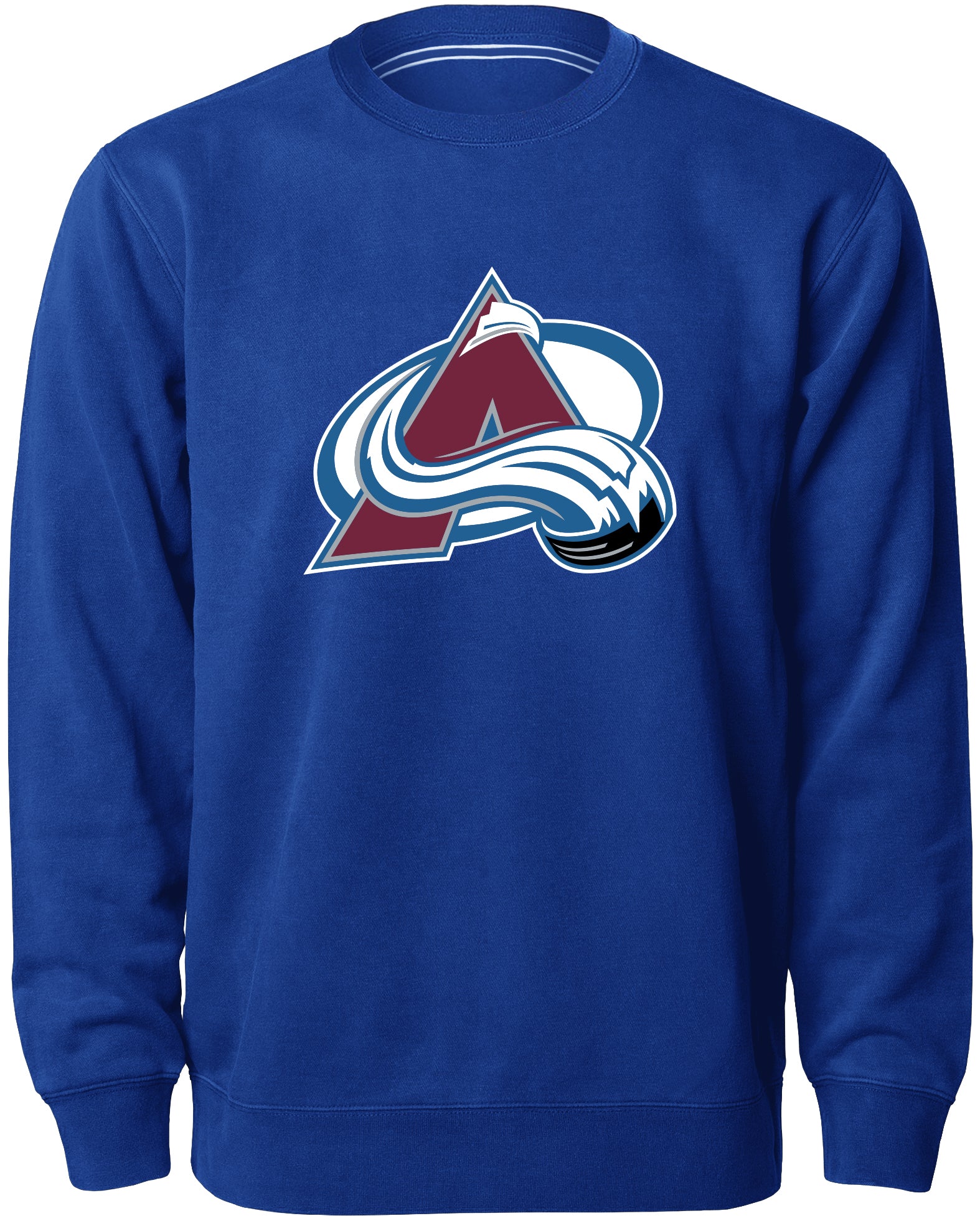 Colorado Avalanche NHL Bulletin Pull ras du cou Royal Twill Logo Express pour hommes