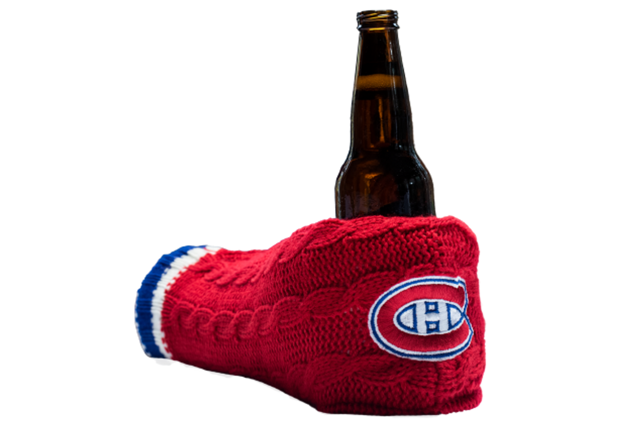 Montreal Canadiens NHL Hockey Sockey Red Koozie