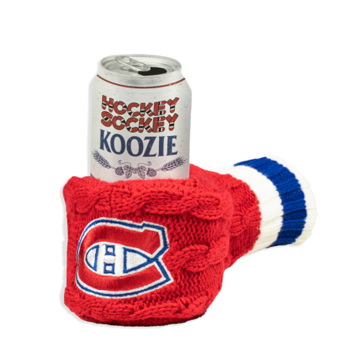 Montreal Canadiens NHL Hockey Sockey Red Koozie