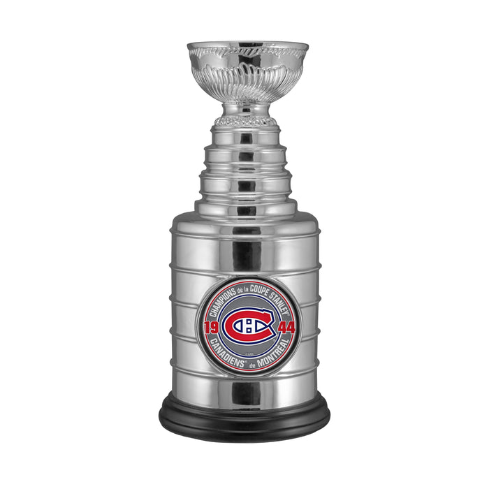 Montreal Canadiens NHL TSV 1944 Stanley Cup Champions 8" Replica Trophy