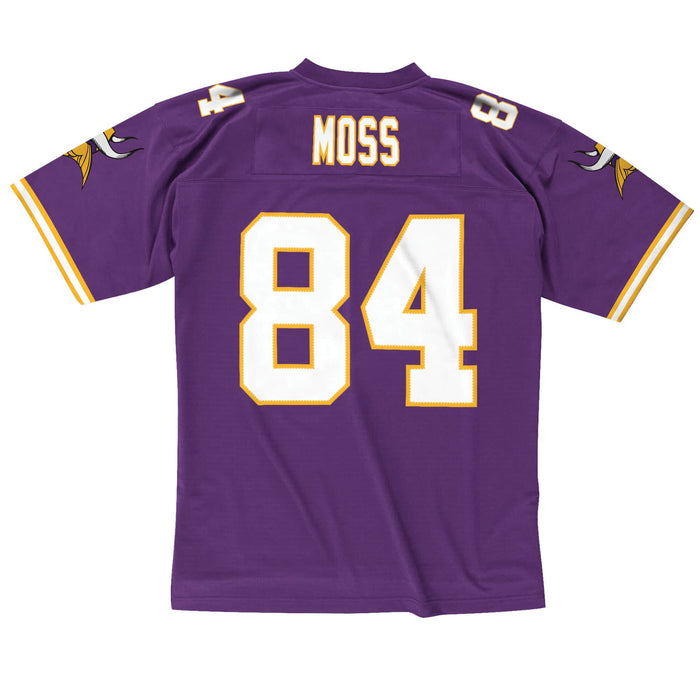 Randy Moss Minnesota Vikings NFL Mitchell & Ness Men's Purple 1998 Legacy Replica Jersey