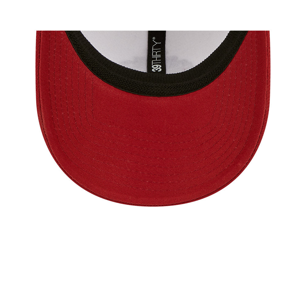 Round Rock Express MiLB New Era Men's White/Red 39Thirty Alternate Authentic Collection Stretch Fit Hat